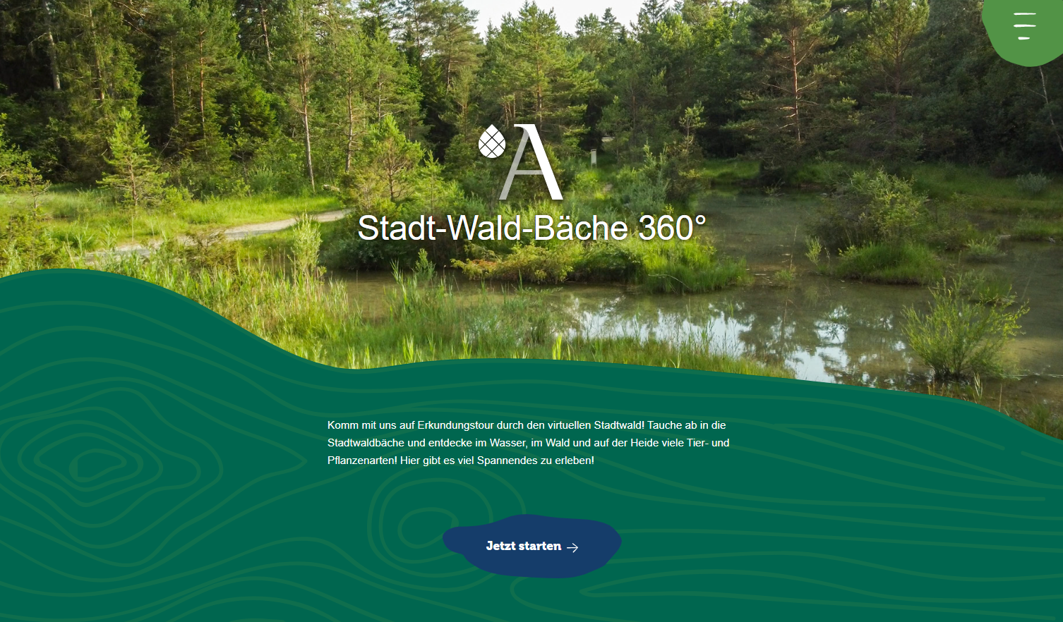 Stadt-Wald-Bäche 360°