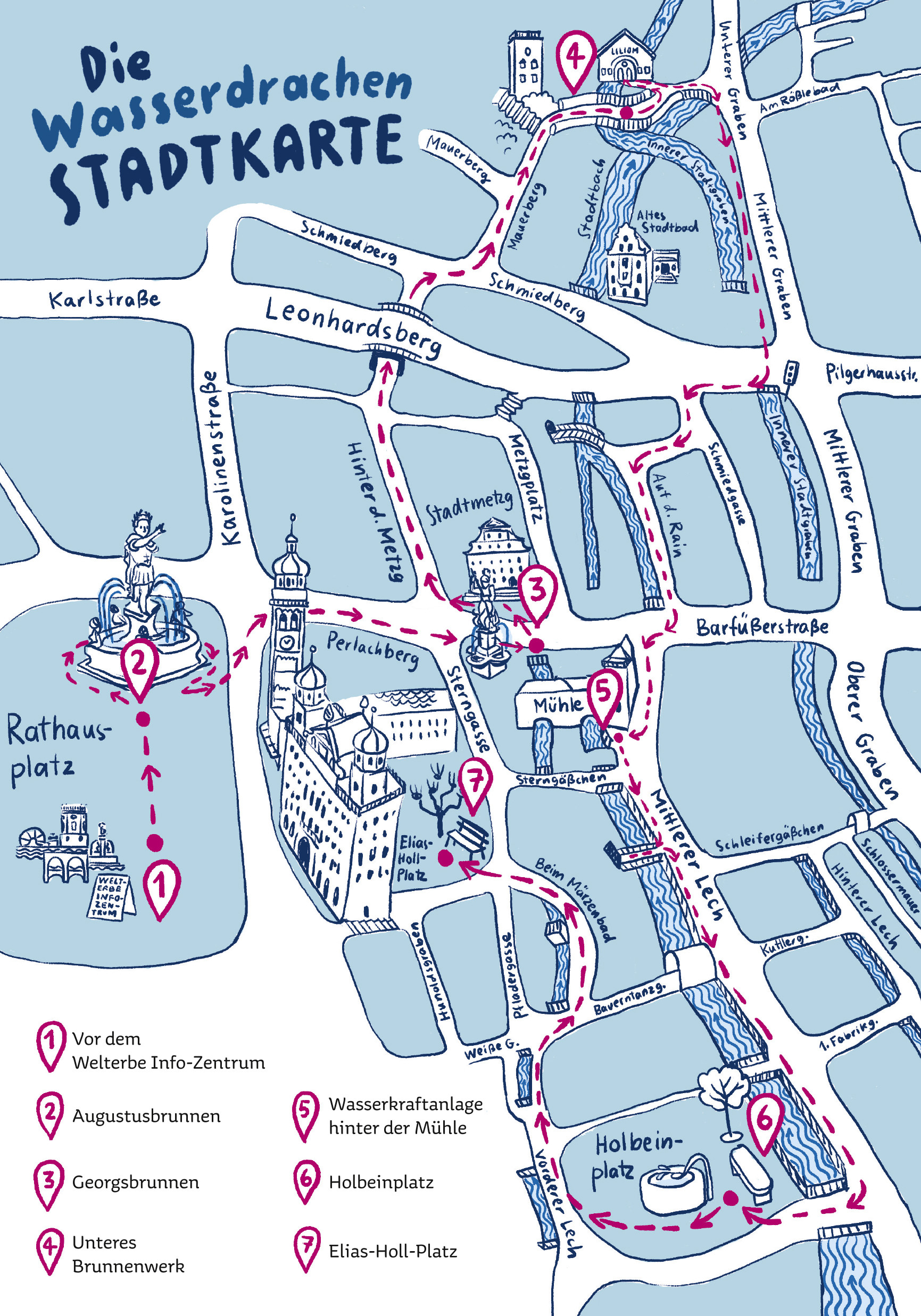 Stadtplan Audiowalk