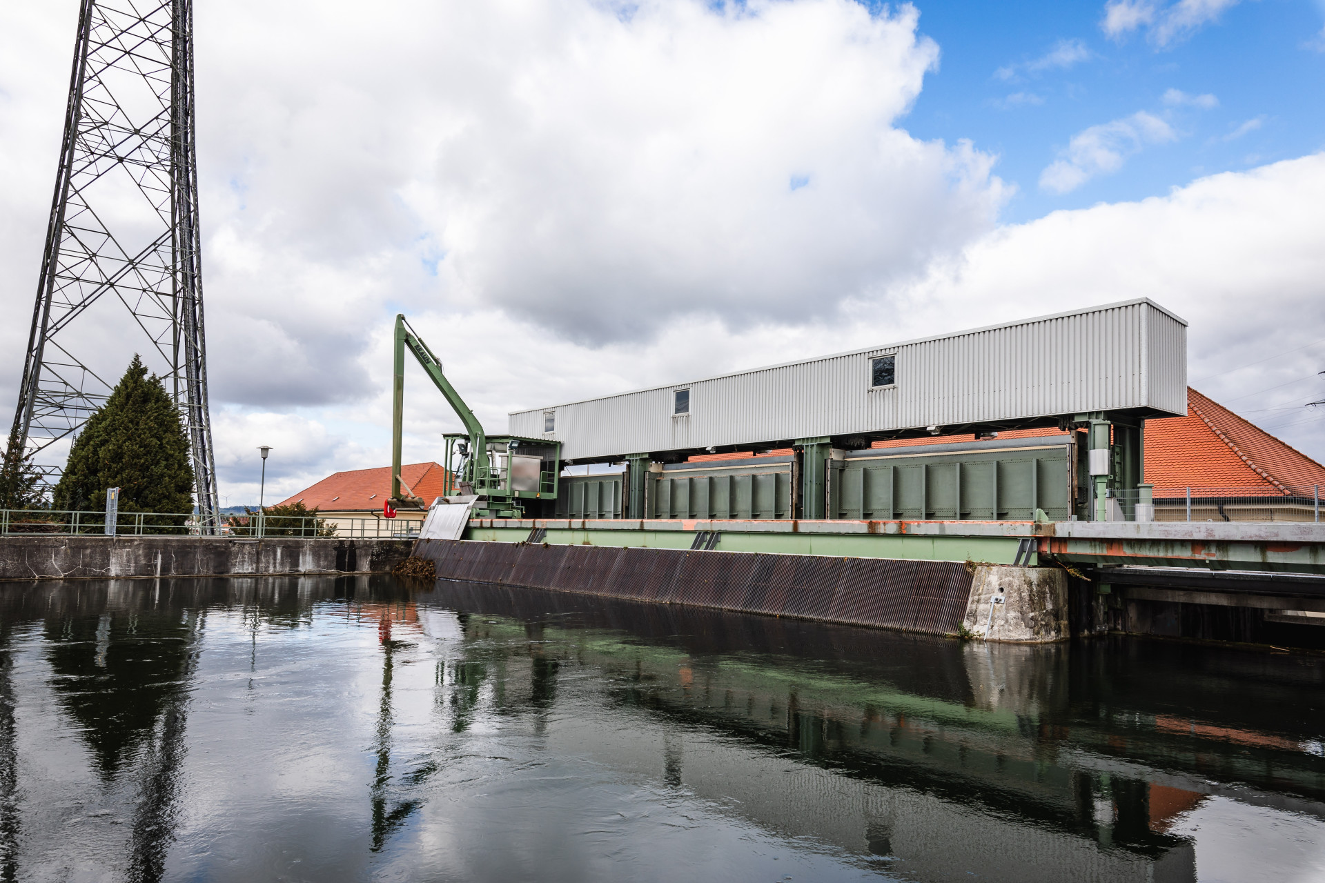 Einlaufkanäle am Kraftwerk in Meitingen ©Martin Augsburger/Stadt Augsburg