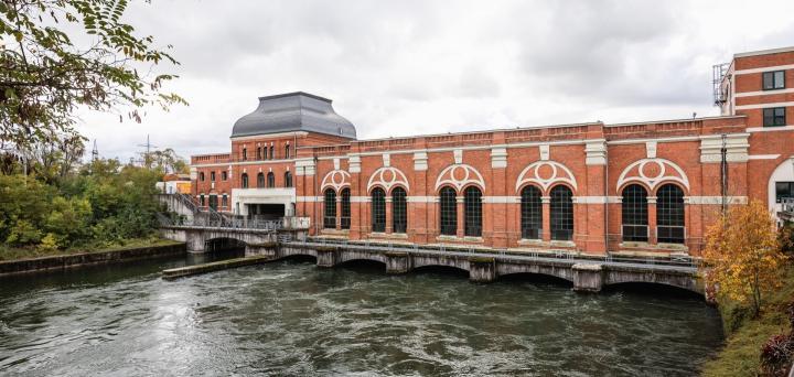 Das Kraftwerk Gersthofen ©Martin Augsburger/Stadt Augsburg