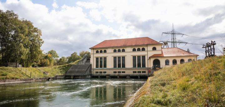 Das Kraftwerk Meitingen ©Martin Augsburger/Stadt Augsburg