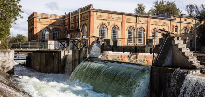 Das Kraftwerk an der Wolfzahnau ©Martin Augsburger/Stadt Augsburg