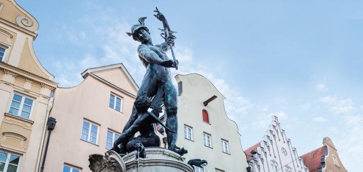 Der Merkurbrunnen ©Martin Augsburger/Stadt Augsburg