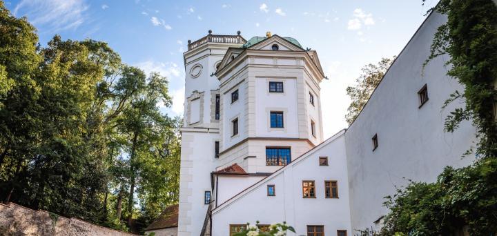 Großer und Kleiner Wasserturm des Wasserwerks am Roten Tor ©Martin Augsburger/Stadt Augsburg