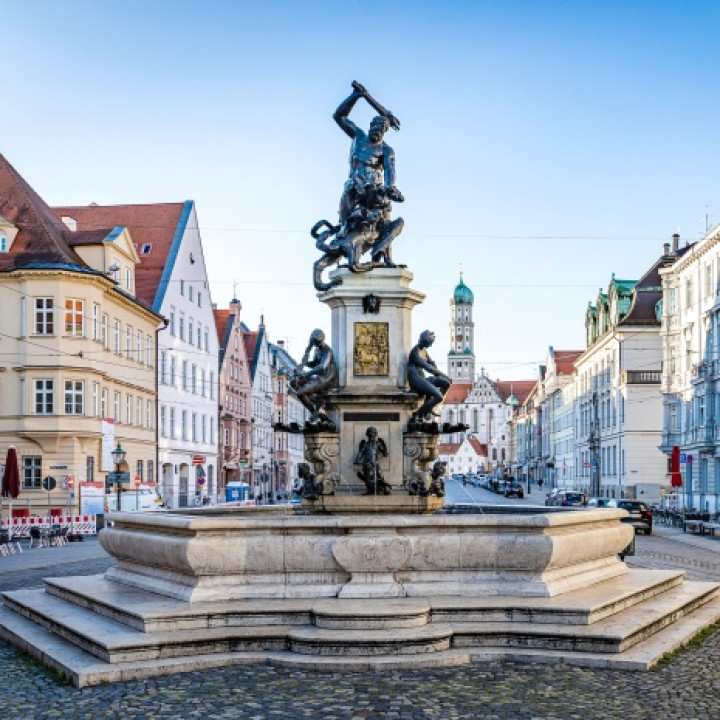 Der Herkulesbrunnen ©Martin Augsburger/Stadt Augsburg