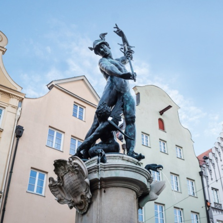 Der Merkurbrunnen ©Martin Augsburger/Stadt Augsburg